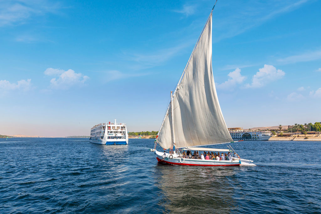 Safaga – Kairo  –   Nilkreuzfahrt